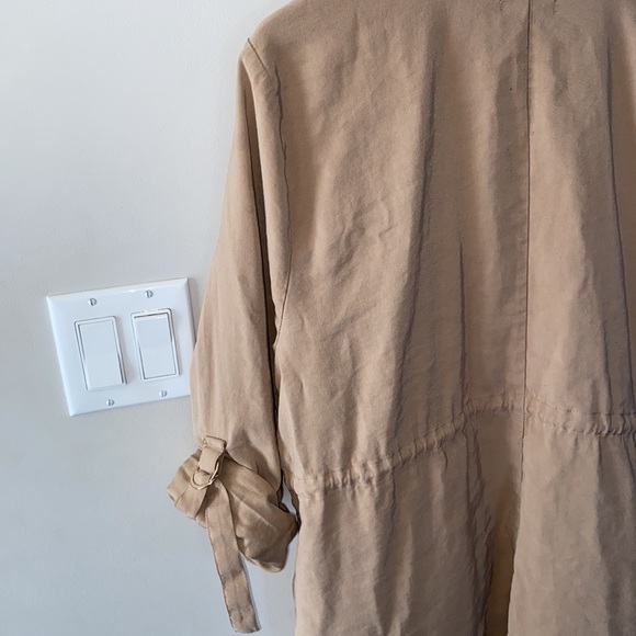 Torrid Tan Draped Utility Jacket - Picture 9 of 11